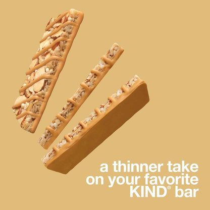 KIND THINS Caramel Almond & Sea Salt – 100-Calorie Desk Snack for Focused Workdays and Study Sessions