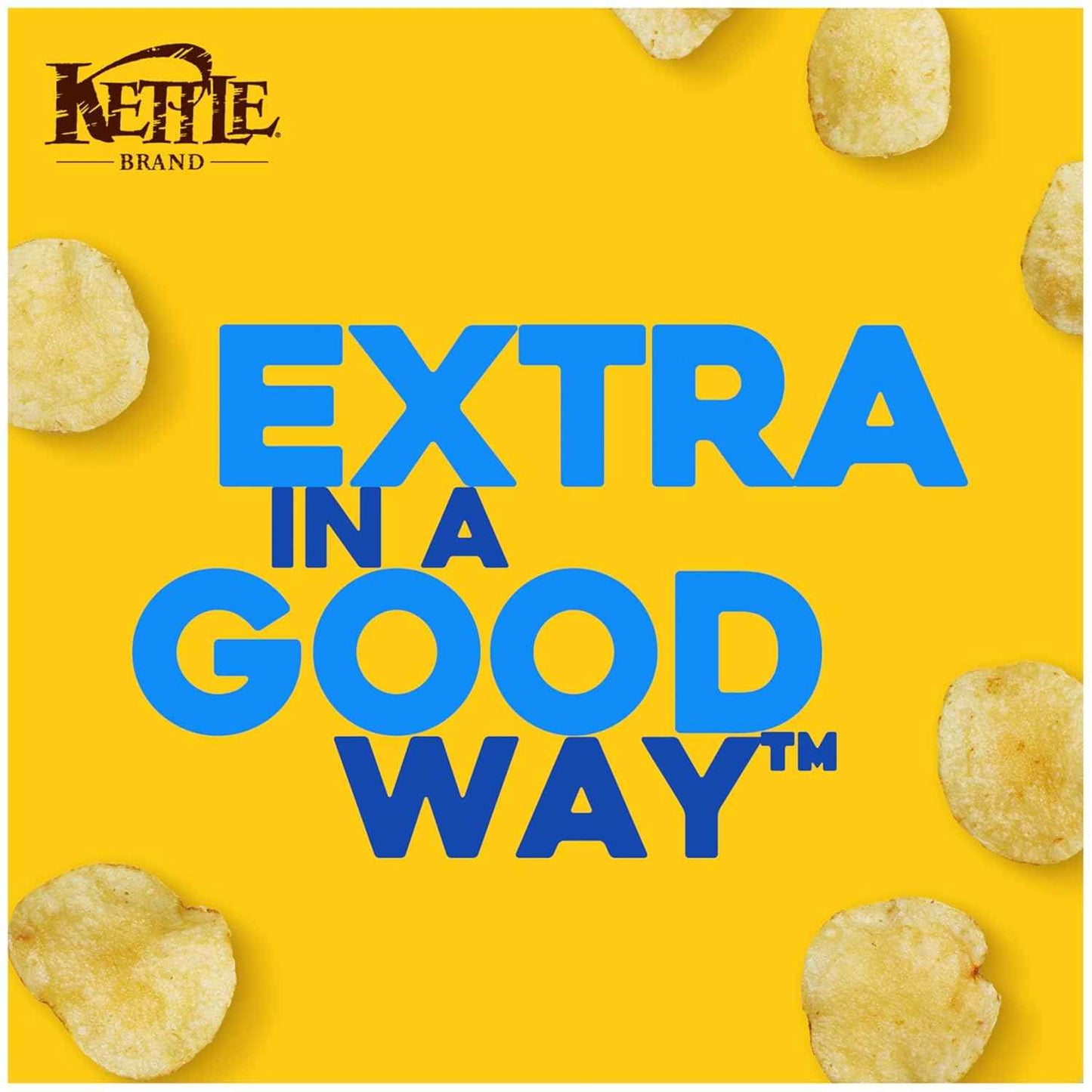Kettle Brand Potato Chips Backyard Barbeque Kettle Chips, 7.5 Oz – Sturdy Picnic Chips for Beach Days and Hikes