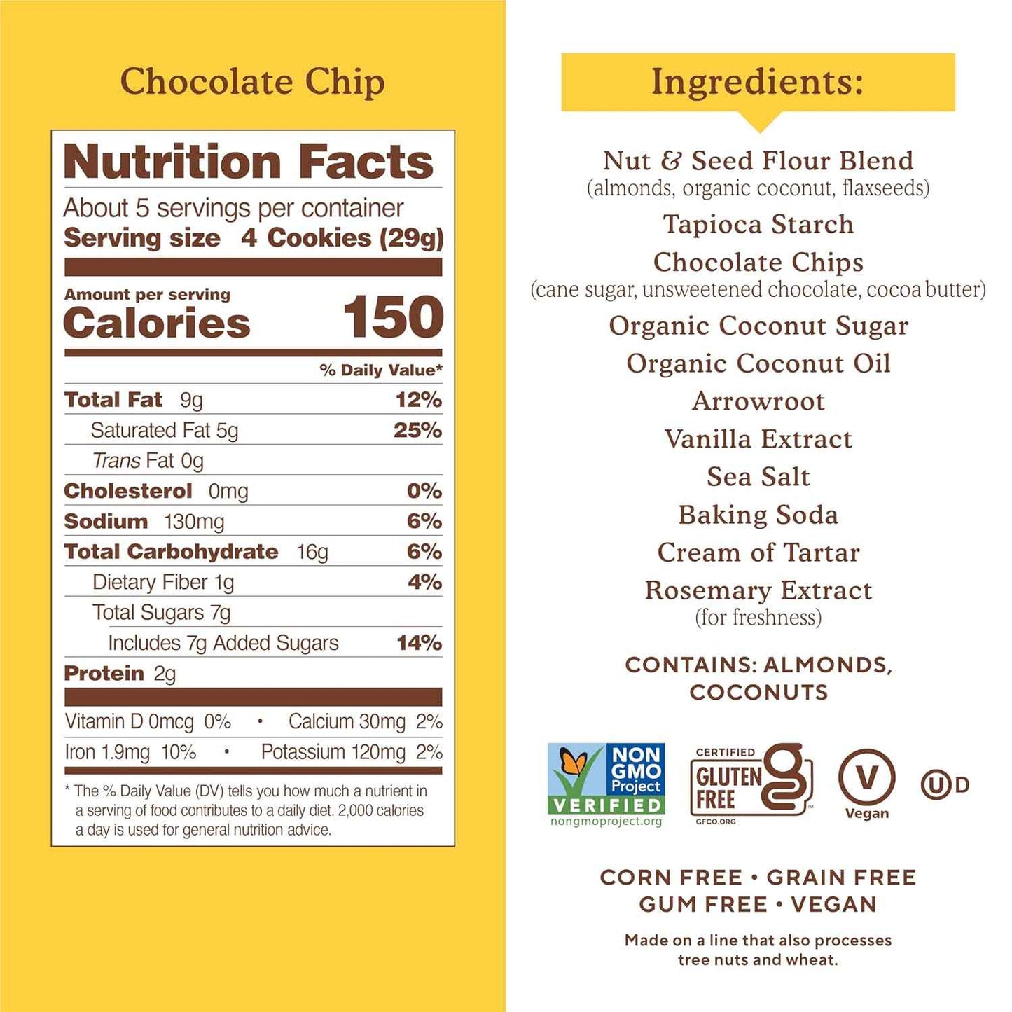 Simple Mills Almond Flour Crunchy Cookies – Thoughtful Gift Basket Addition for Health-Conscious Friends
