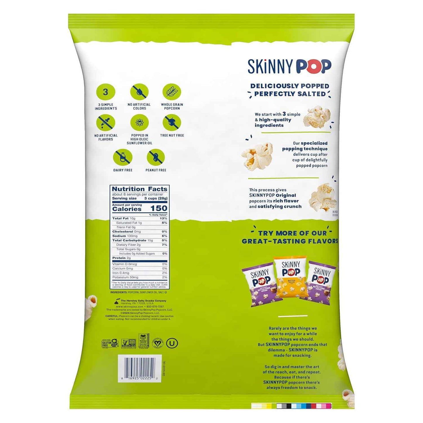 SkinnyPop Butterbeer Popcorn – Thoughtful Birthday Gift for Her, Diagonal Alley Inspired Limited Edition Treat