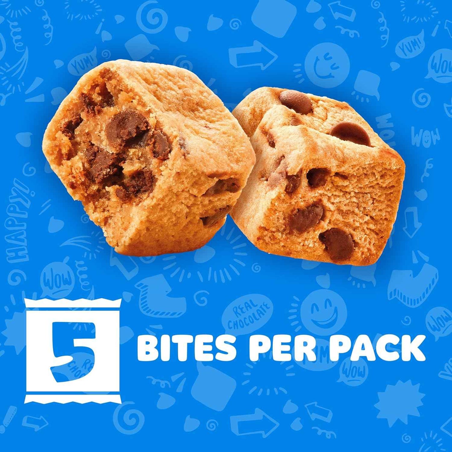CHIPS AHOY! Soft Blondie Bites Individually Wrapped Snacks for Work Meetings
