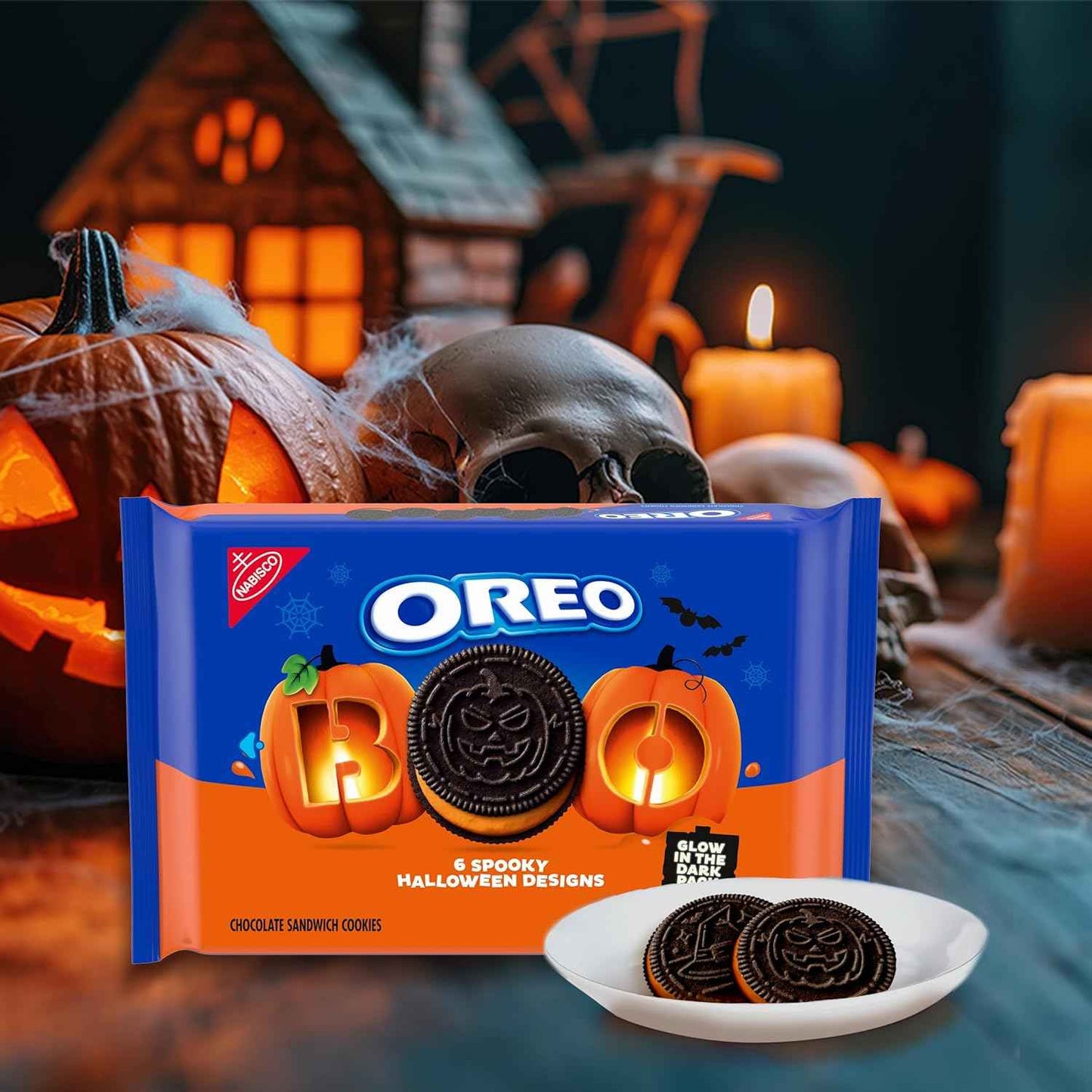 OREO Apple Pie a la Mode Cookies – Resealable Travel Snack for Camping Trips