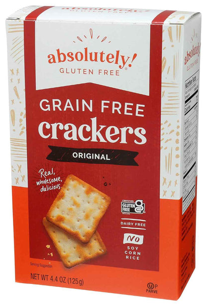 Absolutely Gluten Free Crackers – Easy to Digest Celiac Safe Cracker for Mindful Snacking, 12 Pack