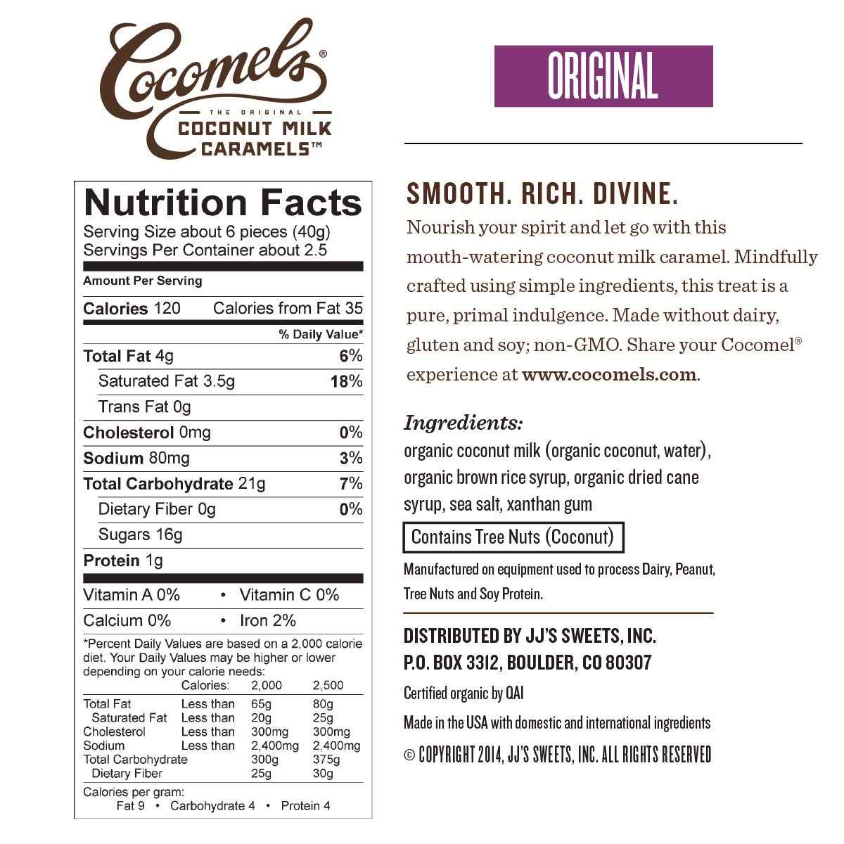 Cocomels Coconut Milk Caramels – Travel-Friendly Vegan Snack for Road Trips, Camping, and Hiking Packs