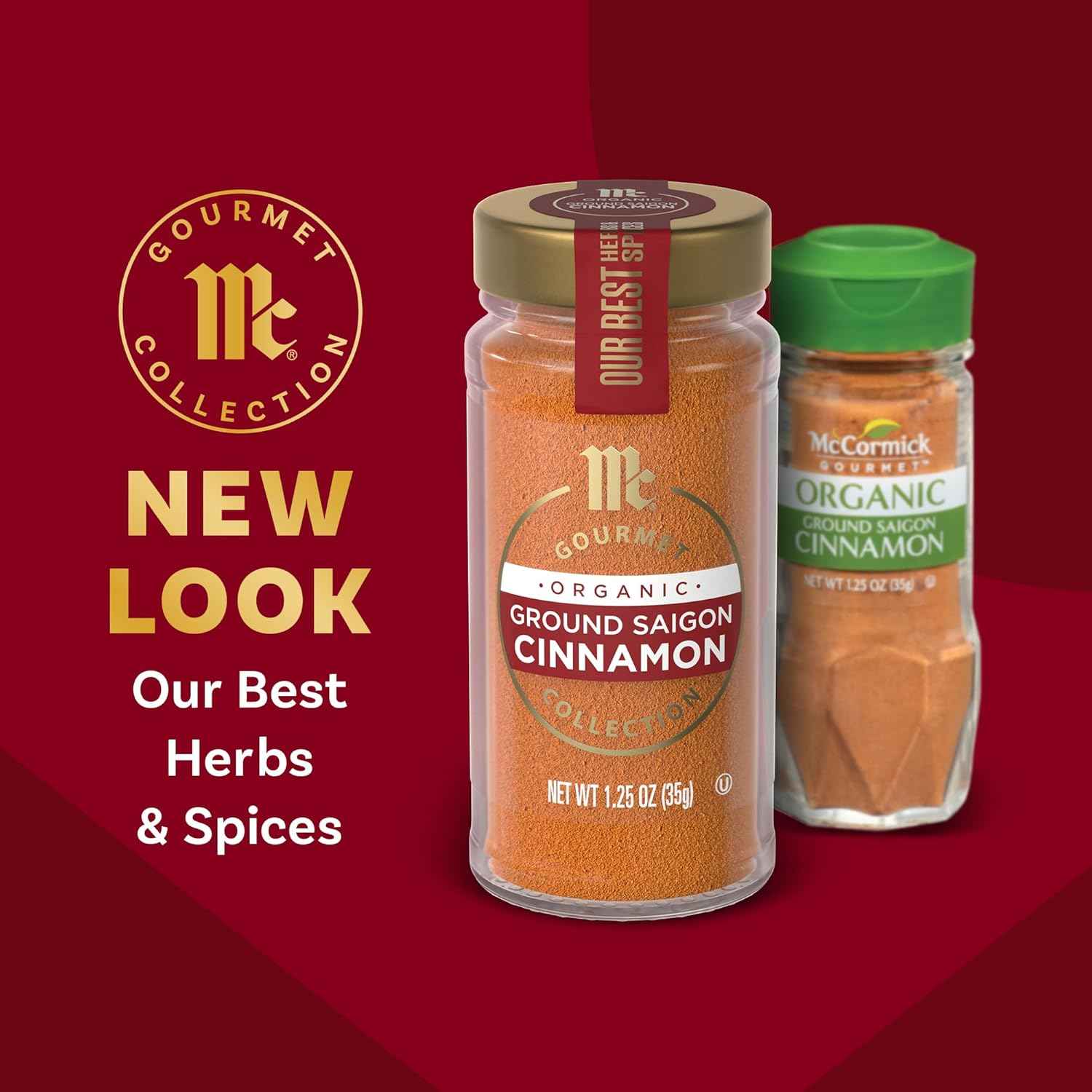 McCormick Gourmet Organic Saigon Cinnamon – Thoughtful Gourmet Gift for Home Cooks and Foodies