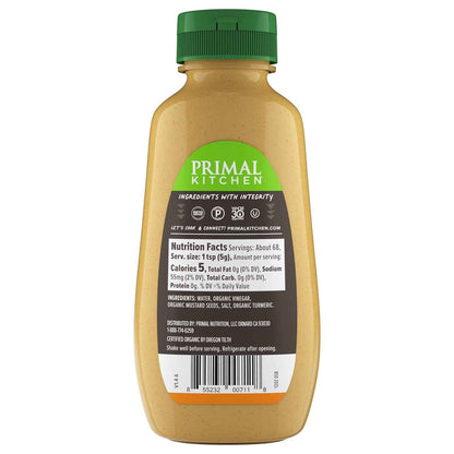Primal Kitchen Spicy Brown Mustard – Five-Ingredient Clean Condiment for the Uncluttered Pantry