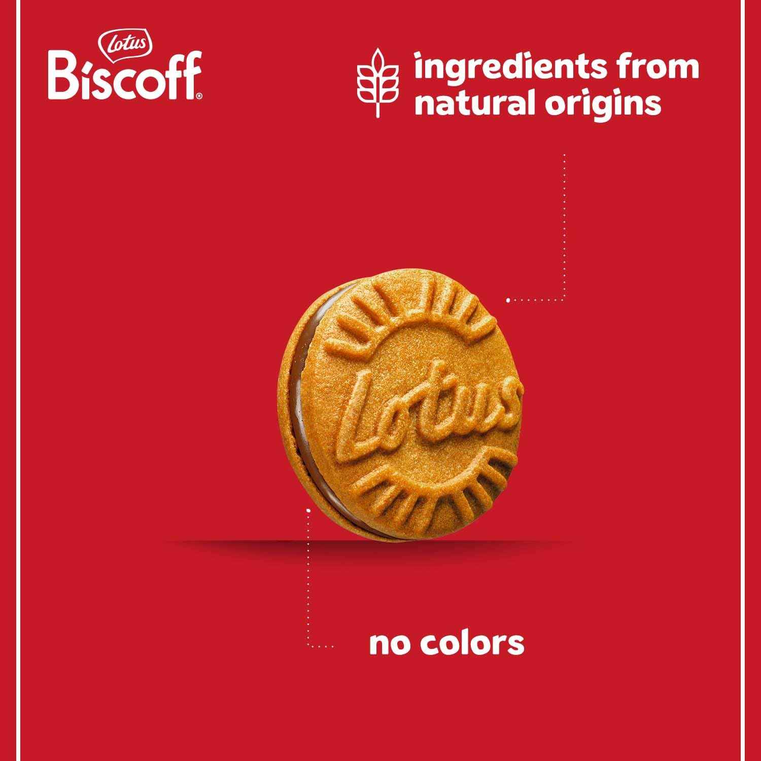 Lotus Biscoff Sandwich Cookies Vanilla – Elegant Housewarming Gift, European Belgian Treats for New Homeowners