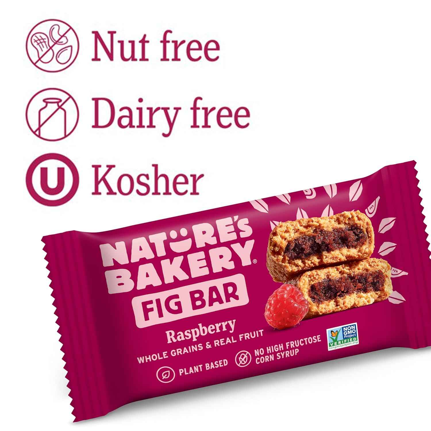 Nature's Bakery Whole Wheat Fig Bars – Healthy Gift Basket Snack for Teachers, Vegan Twin Pack Variety
