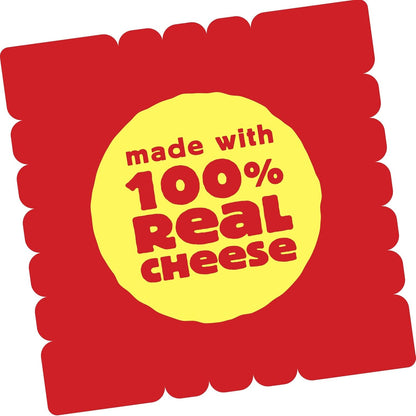 Cheez-It Grooves Crunchy Cheese Crackers – Fun Snack Care Package for College Students, Office Secret Santa, and Housewarming, 3.25oz 6-Pack