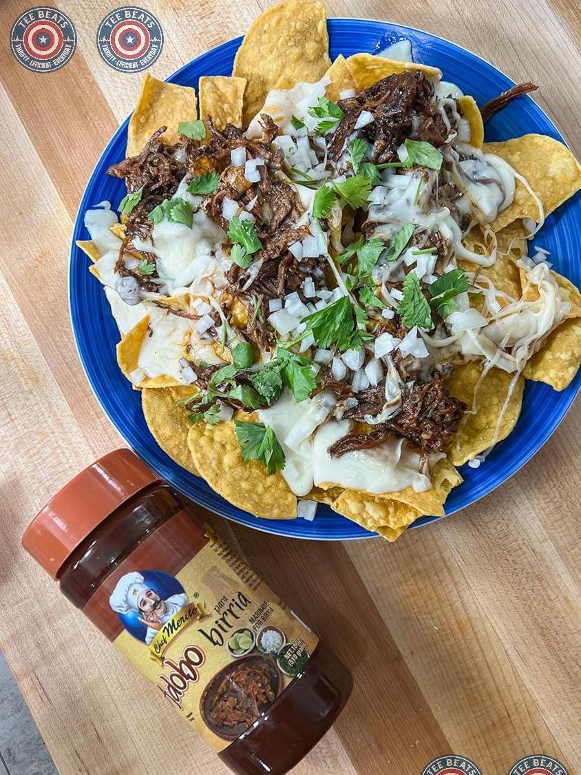 Chef Merito Birria Marinade | Gentle Heat Mexican Marinade for Children and Spice-Sensitive Eaters | Gluten-Free, 18 oz
