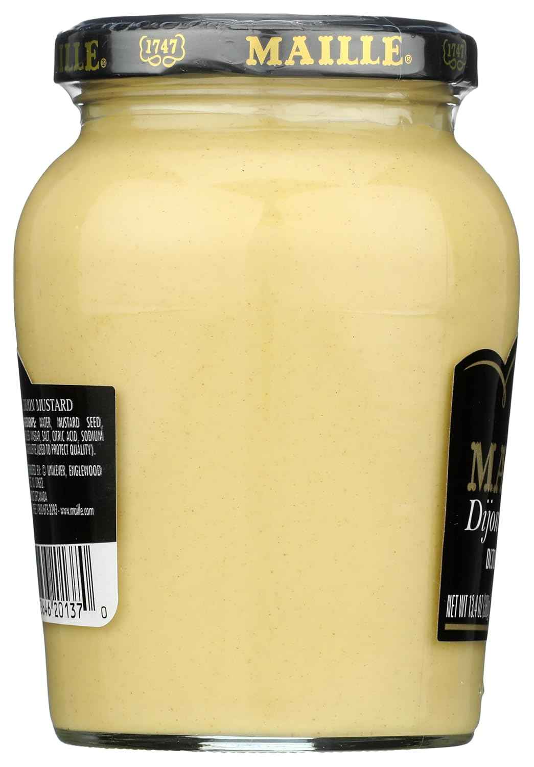 Maille Dijon Originale Mustard 13.4 oz – Clean-Ingredient Pantry Staple for Mindful Home Cooking