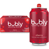 bubly Sparkling Water Blackberry – Lunchbox Ready Seltzer for School Snacks and Soccer Practice Hydration, Pack of 8 Cans