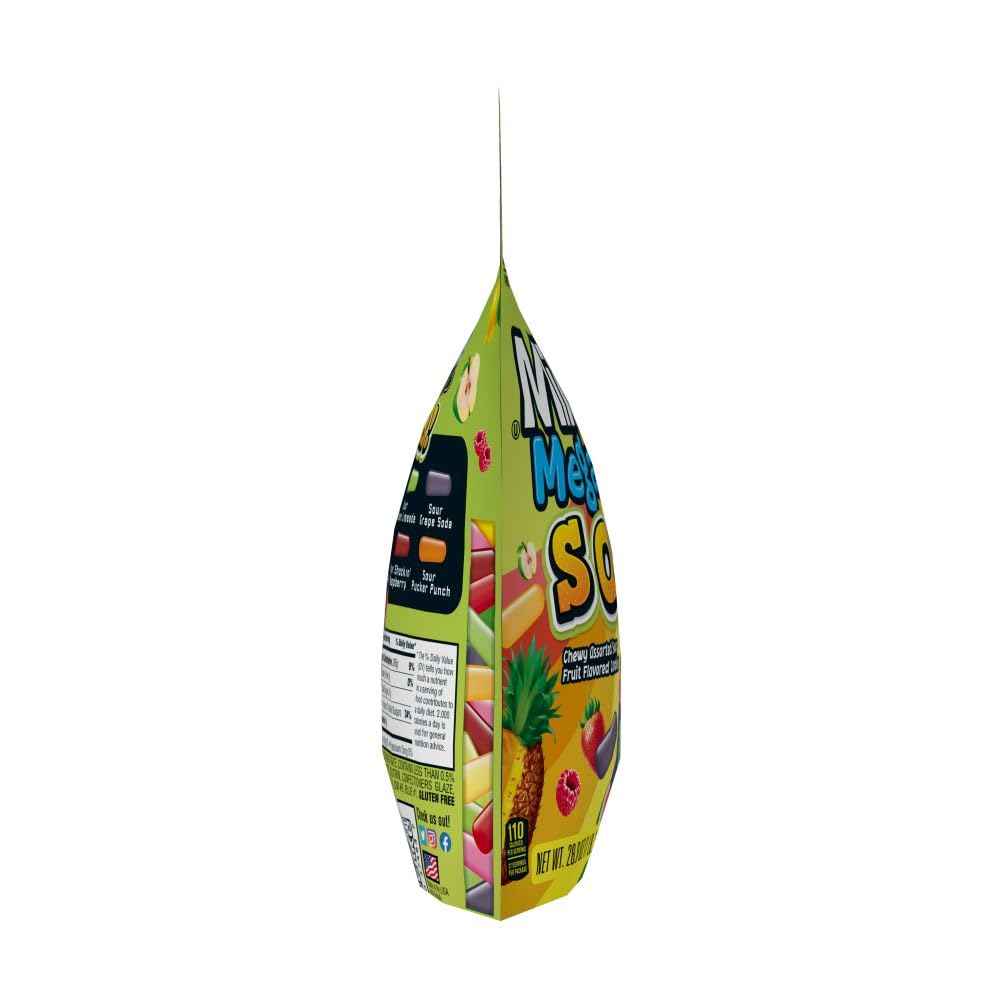 Mike and Ike Mega Mix Sour Chewy Candy – Road Trip Snack for Car Cup Holders and Travel Coolers