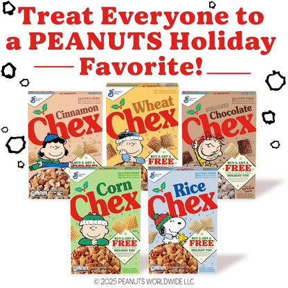 Chex Corn Cereal Gluten Free – 18 oz Pantry Staple for After School Snack Station and Toddler Bowls