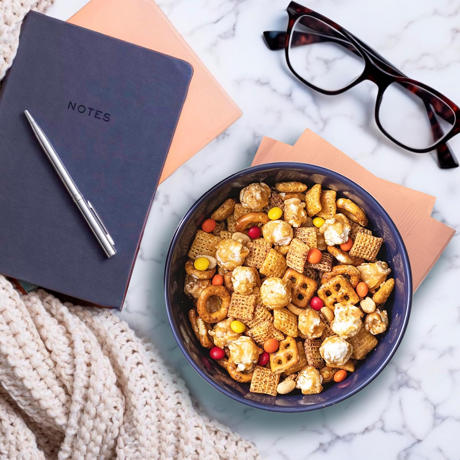 Chex Mix Turtle Snack Mix – Gourmet Indulgent Party Mix for Upscale Get-Togethers and Wine Nights