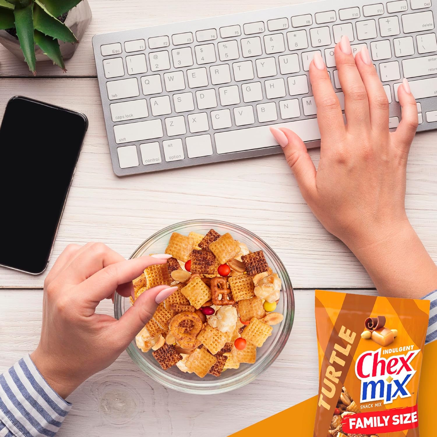Chex Mix Turtle Snack Mix – Gourmet Indulgent Party Mix for Upscale Get-Togethers and Wine Nights