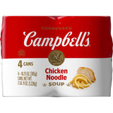 Campbell's Condensed Chicken Noodle Soup, 10.75 oz Can – No-Antibiotics Chicken Broth Lunch for Picky Eaters