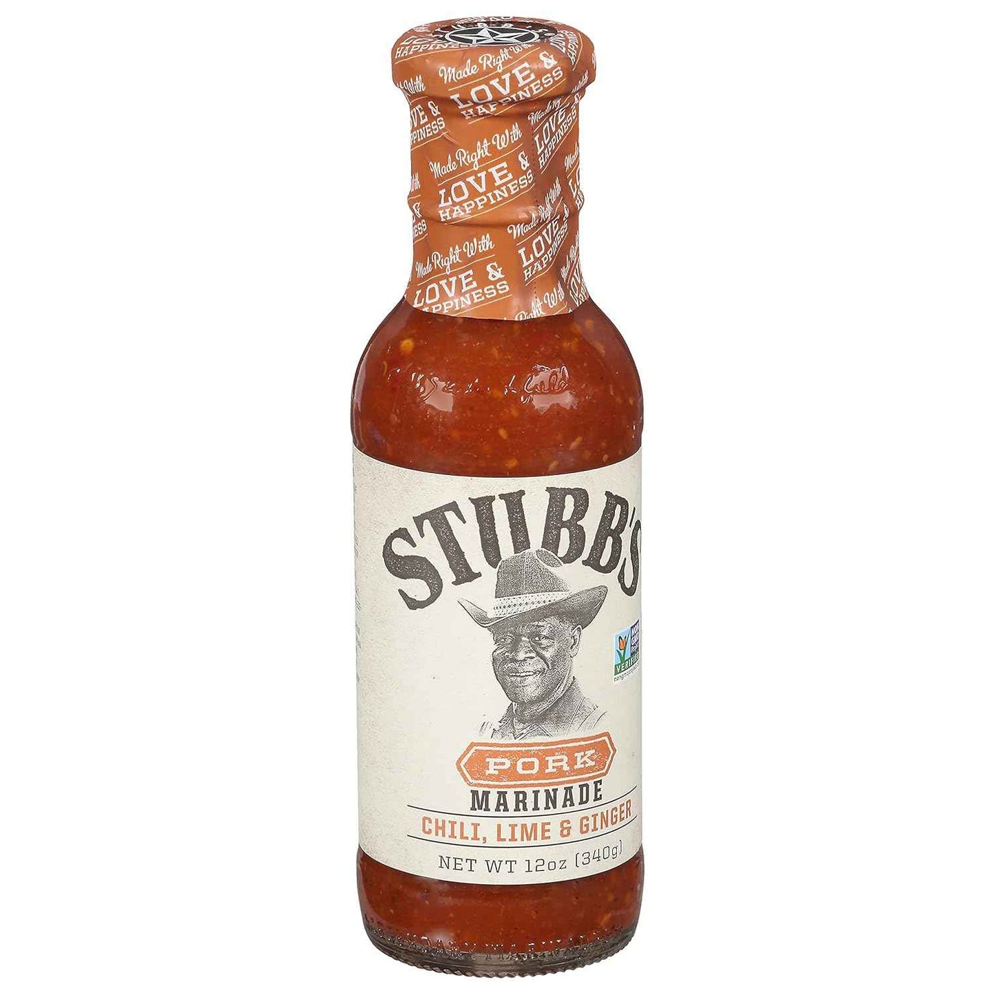 Stubb's Chiles, Lime & Ginger Pork Marinade, 12 oz – Portable Grill Flavor for Smoker Sessions, Tailgates, and Open-Air Dinners