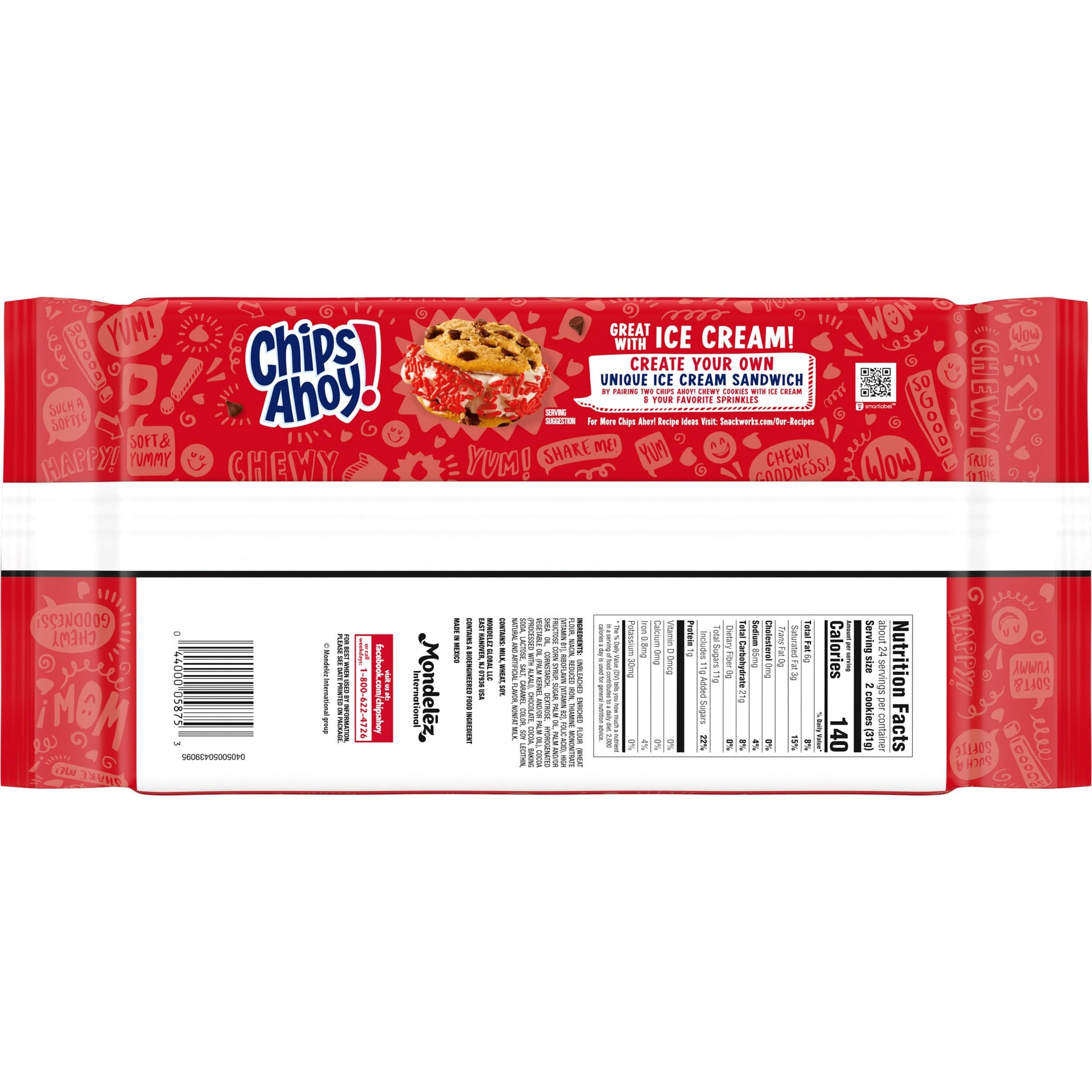 CHIPS AHOY! Chewy Chocolate Chip Cookies Conference Room Treat for Meetings and Workplace Pantry