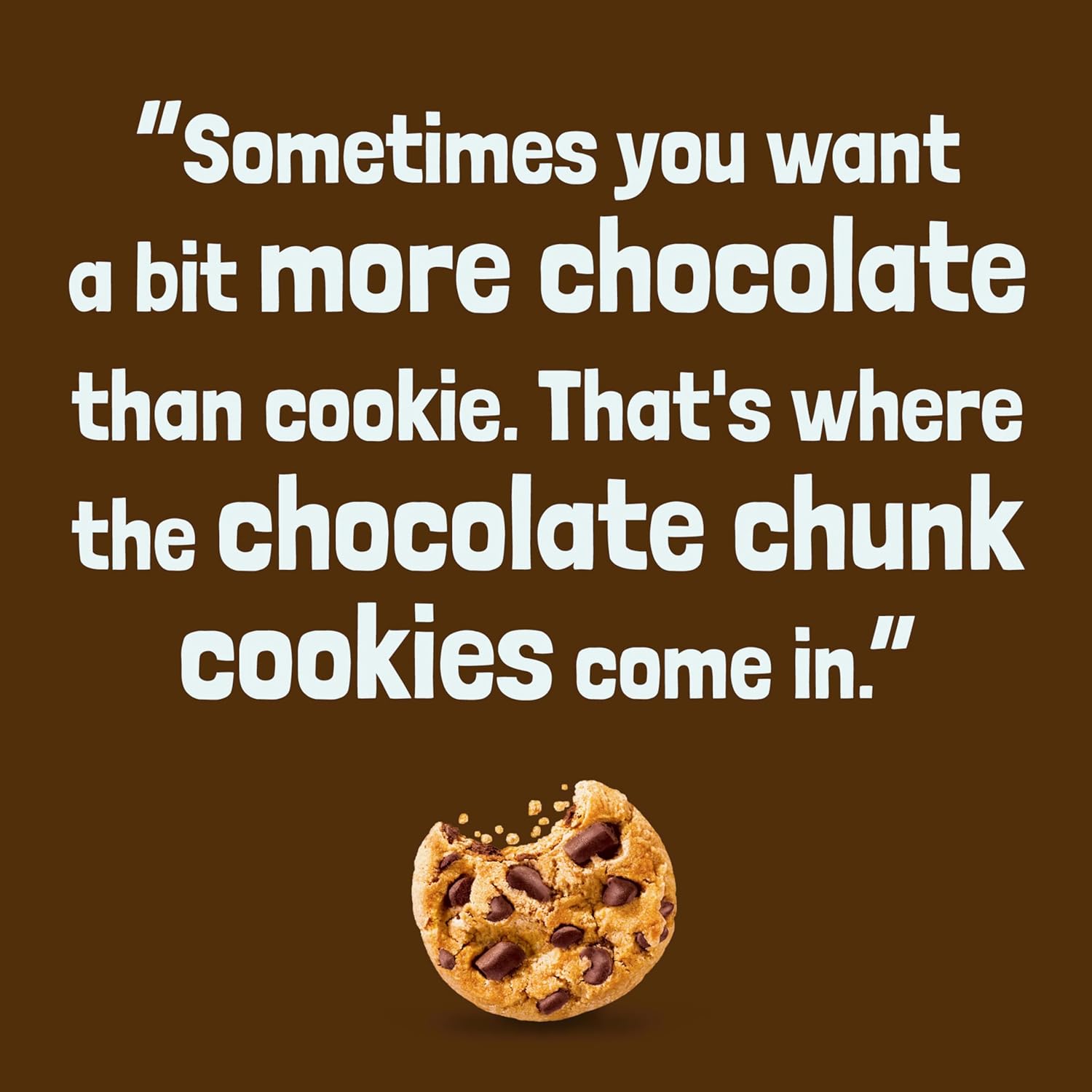 CHIPS AHOY! Chunky Fudgy Cookies Party Size – After-School Family Snack for Hungry Kids, 24.75 oz Bulk Pouch