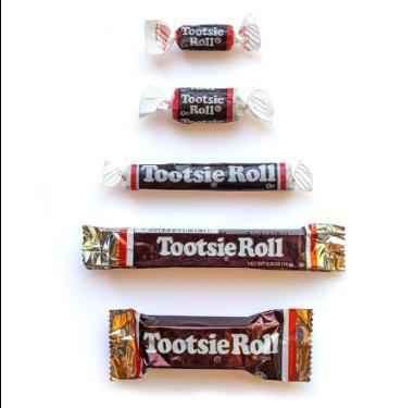 Tootsie Roll Individually Wrapped Chewy Candy Bars for Camping Snacks Beach Days and Park Outings