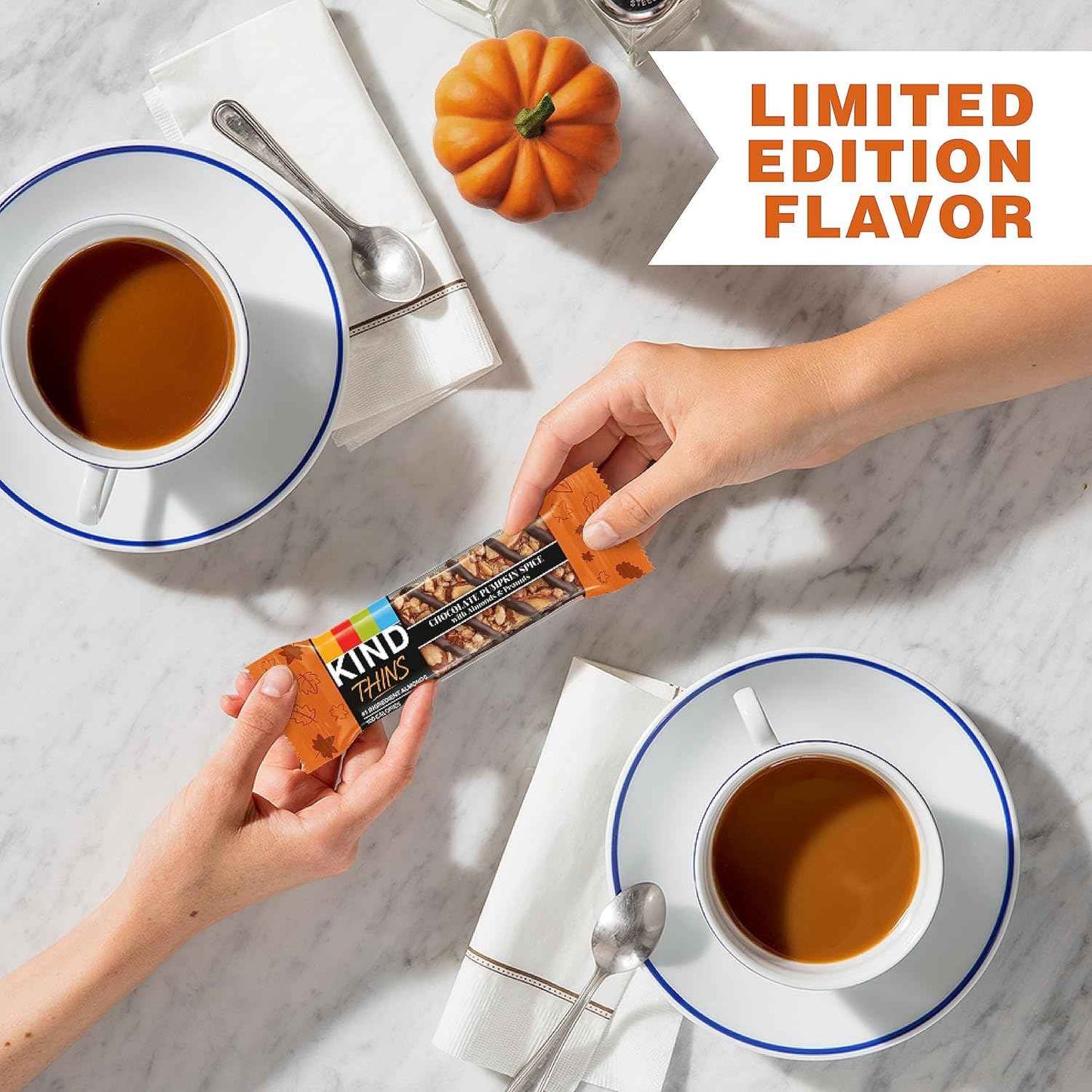 KIND THINS Chocolate Pumpkin Spice – Portable Trail Snack for Hiking, Picnics, and Fall Walks