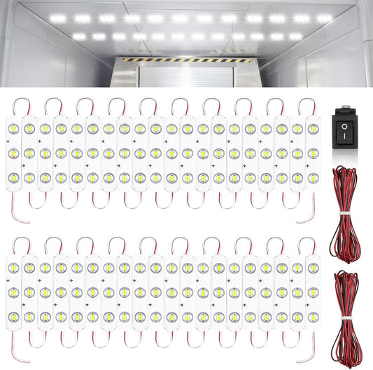 choice of 60, 90, or 120 ultra-bright white leds across 40 independent modules