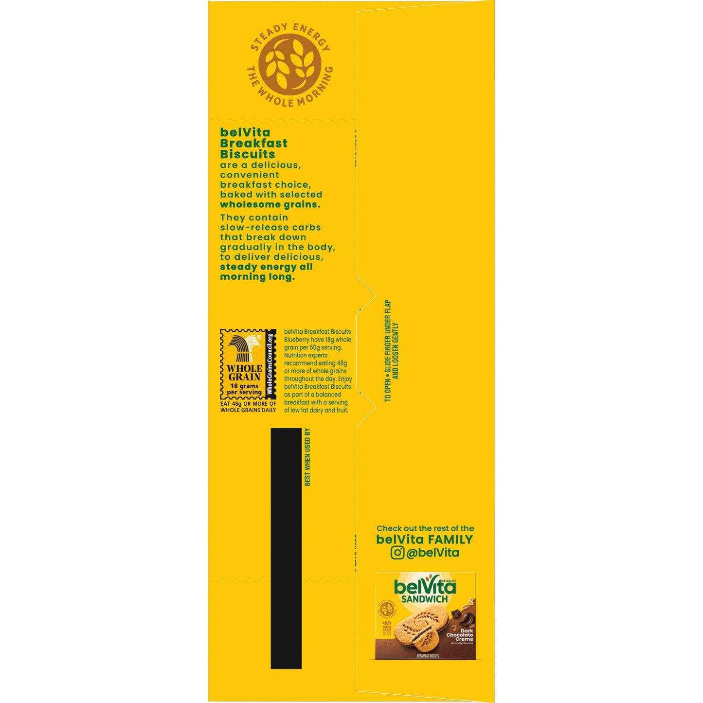 belVita Blueberry Breakfast Biscuits – Commute Snack for Professionals, Slow-Release Carbs for Long Meetings