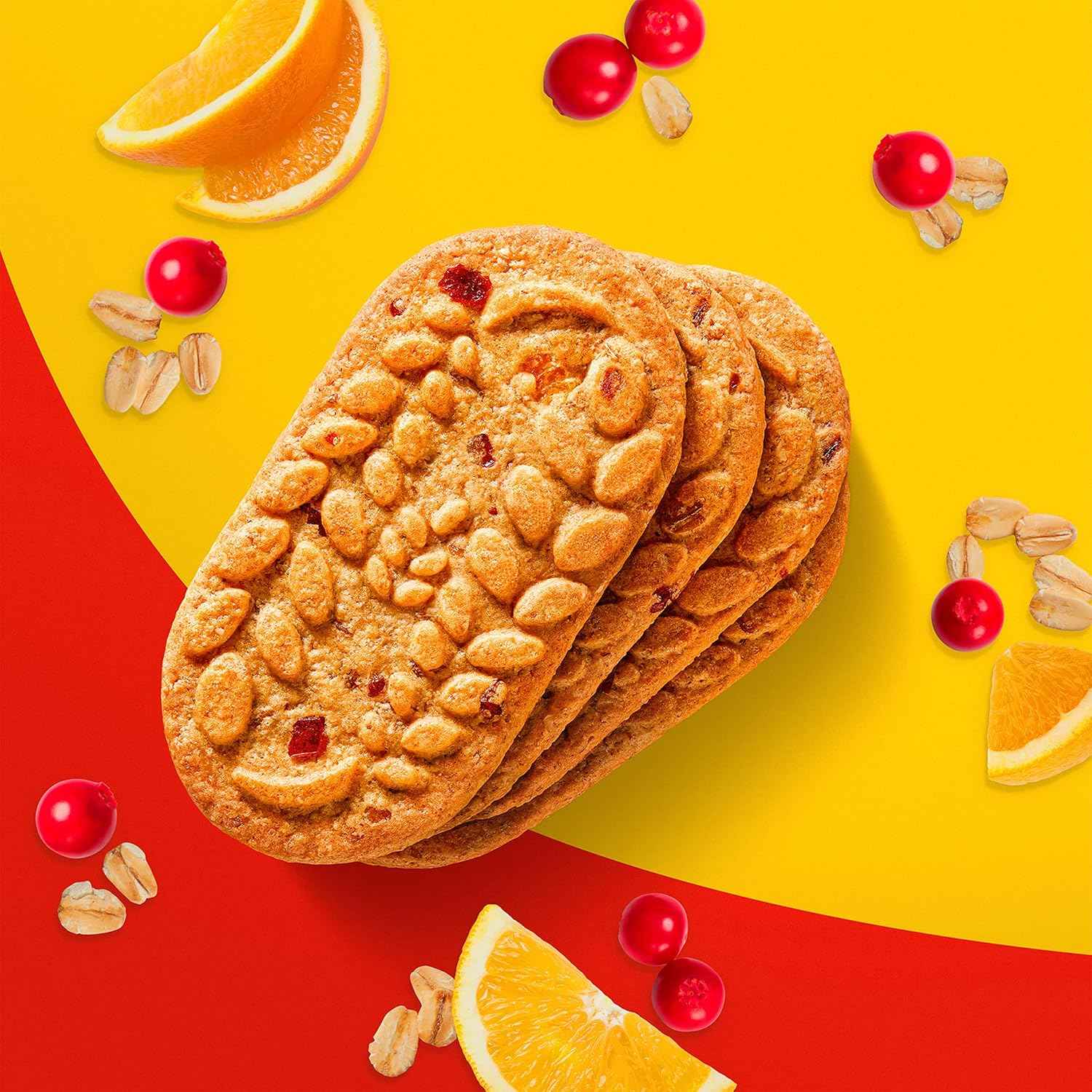 belVita Cranberry Orange Breakfast Biscuits – Grab-and-Go Commute Fuel for Back-to-Back Meetings, 14.08 oz Box