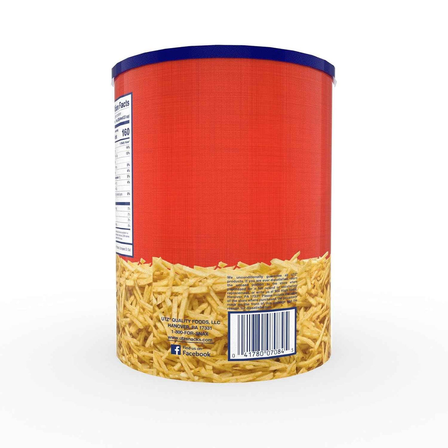 Utz Potato Stix, Original – After-School Snack for Kids, 15 Oz Resealable Canister