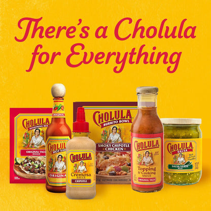 Cholula Chipotle Cremosa Sauce – Portable Camping Condiment for Campfire Elotes and Grilled Street Tacos, 8 fl oz