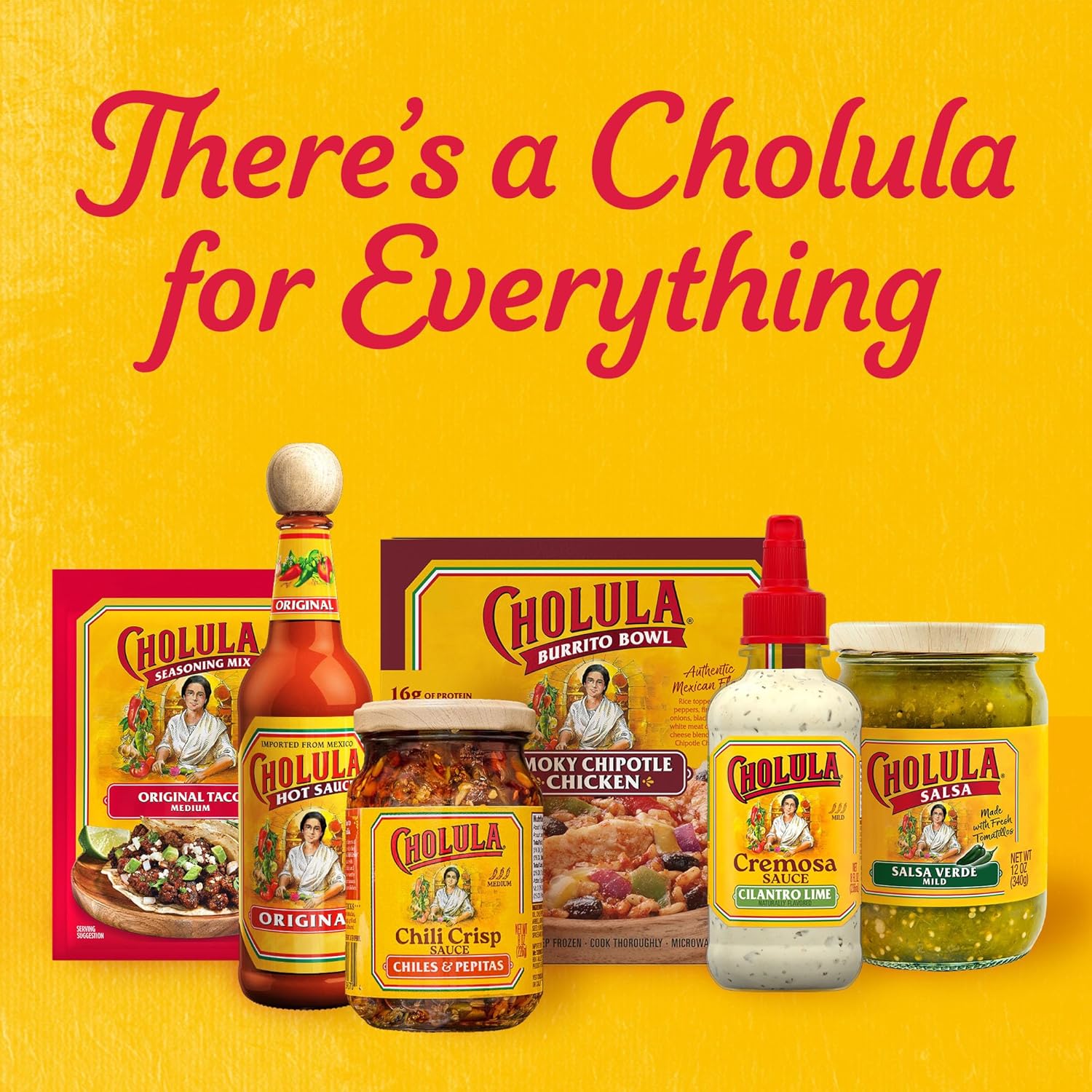Cholula Crunchy Chili Crisp Sauce – Weeknight Dinner Shortcut for Busy Apartment Kitchens, 8 oz