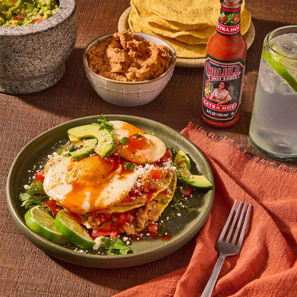Cholula Extra Hot Mexican Hot Sauce – Tailgate and Backyard BBQ Wing Glaze, 5 fl oz