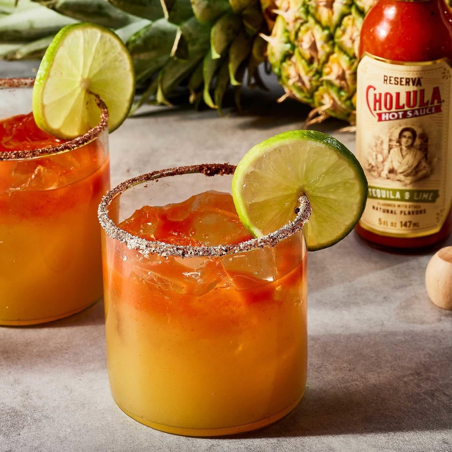 Cholula Tequila & Lime Reserva Hot Sauce – Valentine's Day Gift for Couples, Spicy Cocktail and Taco Topping