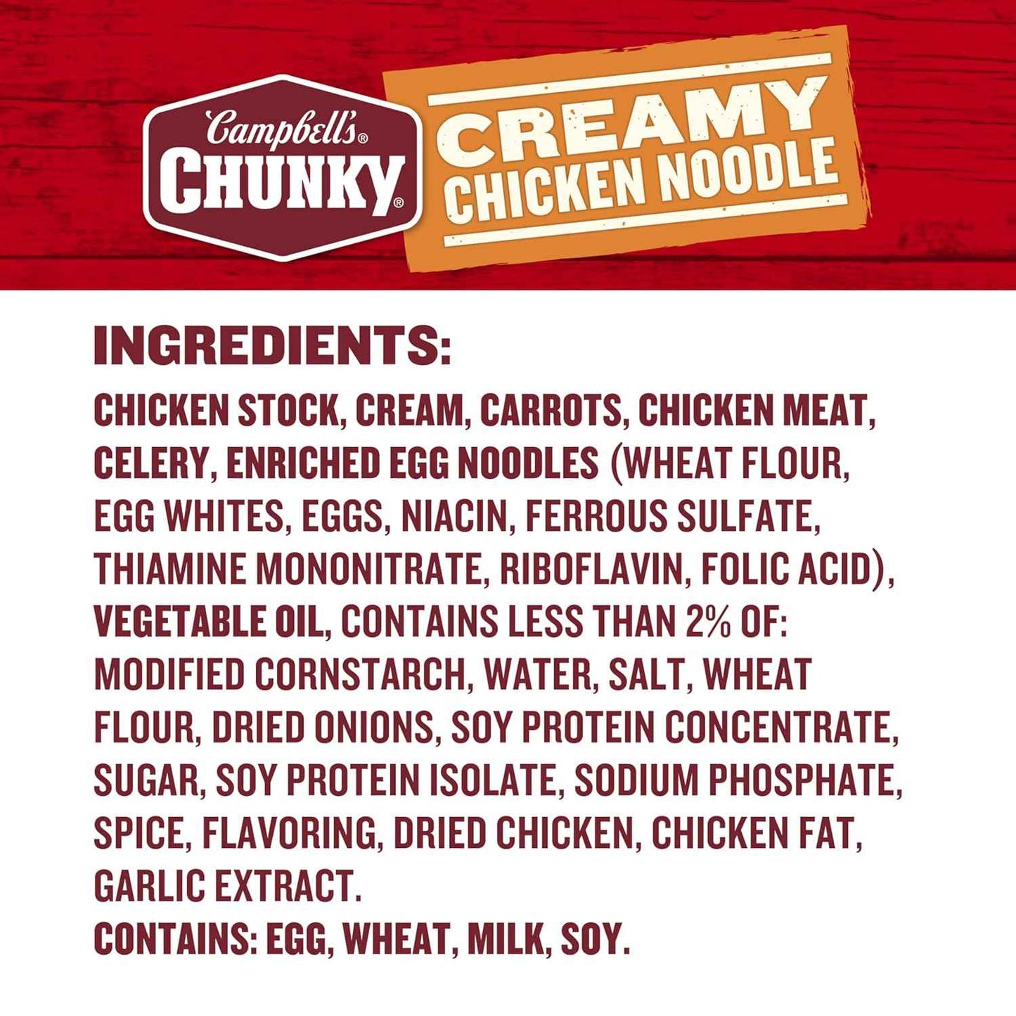 Campbell's Healthy Request Chunky Chicken Noodle Soup – Kid-Friendly Lunch for Picky Eaters, Pull-Tab Can