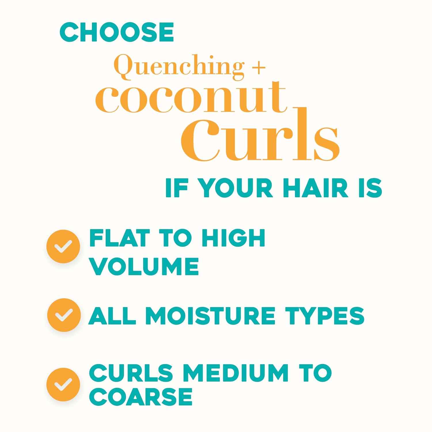 OGX Quenching + Coconut Curls Conditioner – Self-Care Hair Ritual for Curly Texture, Daily Moisture and Frizz Control