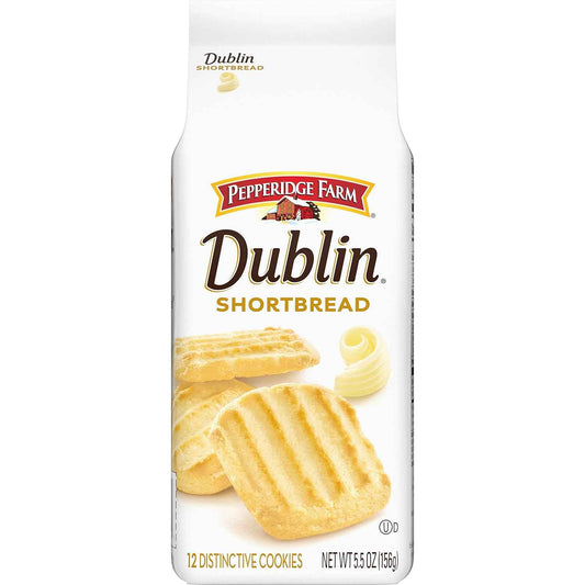 Pepperidge Farm Dublin Shortbread Cookies – Mindful Afternoon Tea Ritual, Light Butter Cookies for a Calming Break