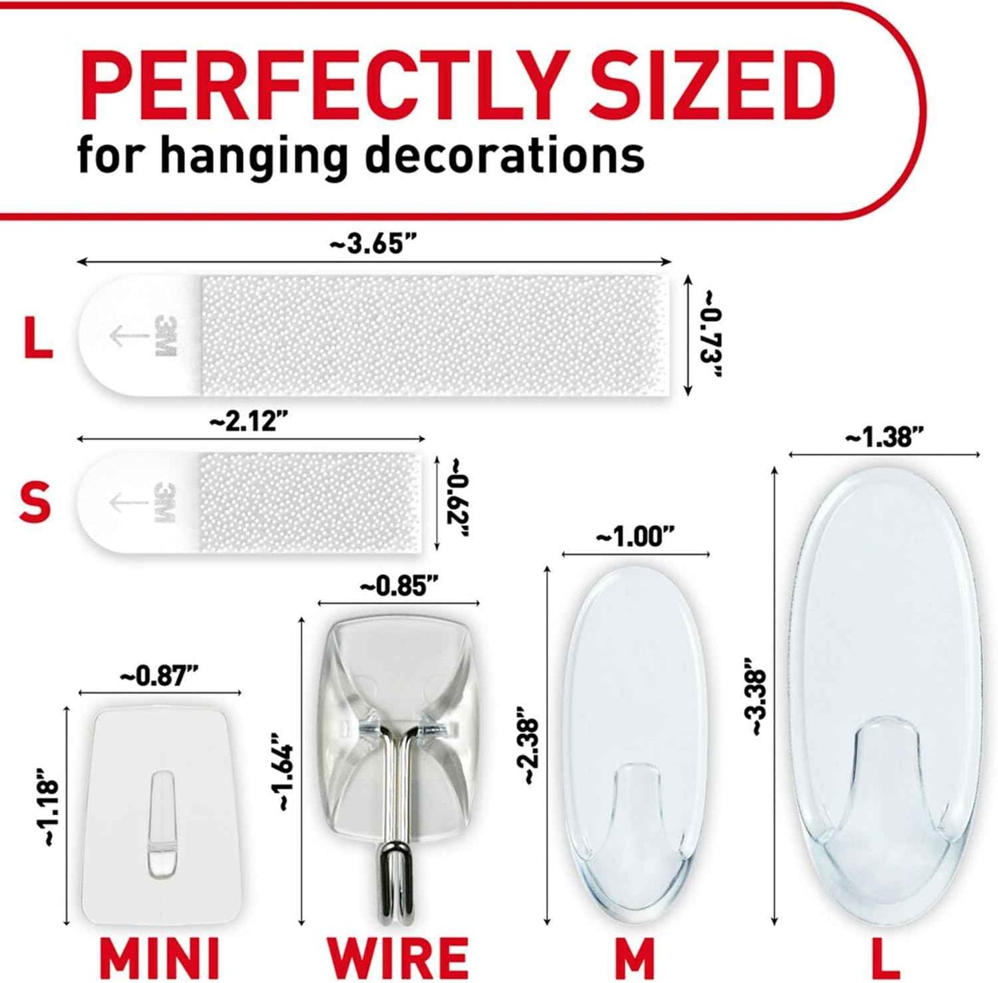 Command Clear Variety Pack - Thoughtful Housewarming Gift for Renters, New Homeowners, and College Students