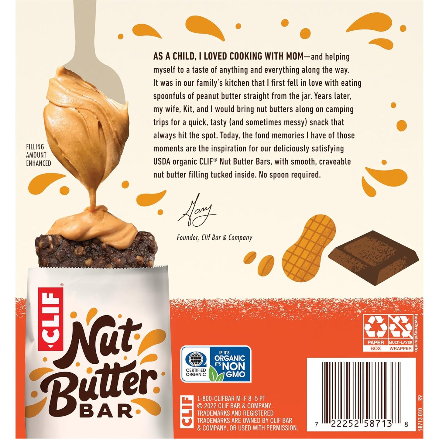 CLIF Nut Butter Bar – Commute-Friendly Peanut Butter Bar for Busy Professional Lunches
