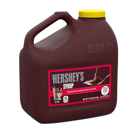 HERSHEY'S Chocolate Syrup Bottle 24 oz – Kid-Friendly Squeezable Topping for Lunchboxes and Breakfast