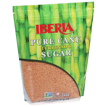 Iberia Pure Cane Raw Turbinado Sugar – Family-Size Sweetener for Everyday Home Baking
