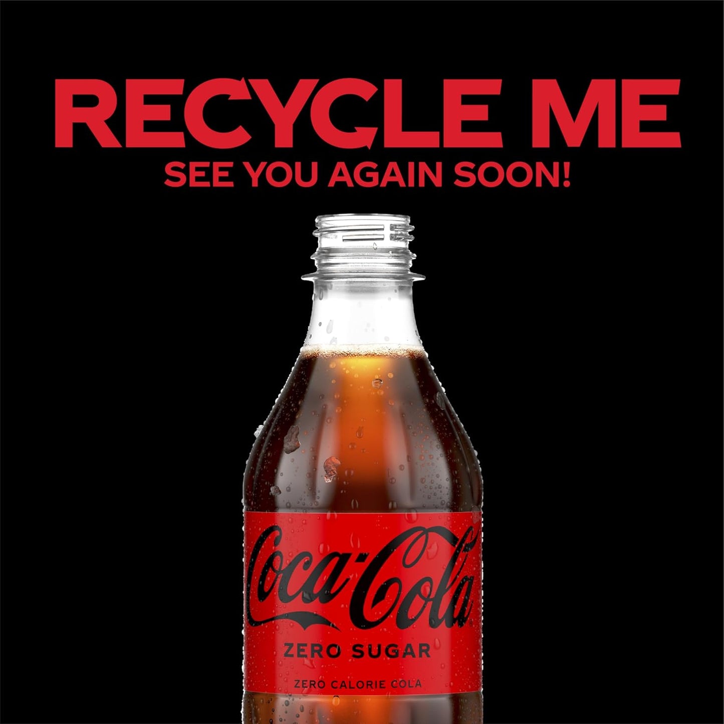 Coca-Cola Coke Zero Sugar Soda 16.9 fl oz 6 Pack – Guilt-Free Cola for Lunch Break and Dinner Pairing