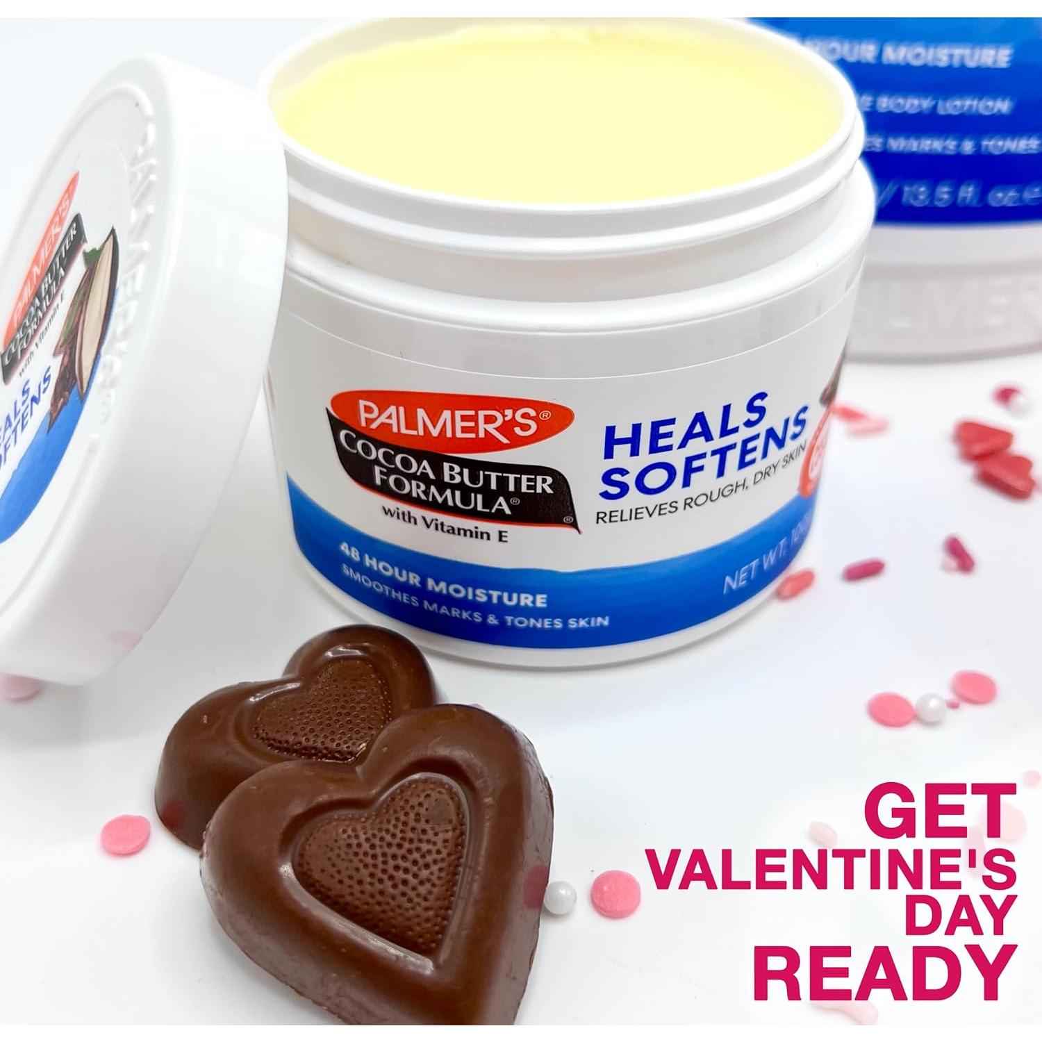 Palmer's Cocoa Butter Daily Skin Therapy Solid – Spa-Style Moisturizer for Post-Bath Wind-Down and Full-Body Hydration