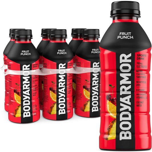 BODYARMOR Sports Beverage – On-the-Go Hydration for Biking and Outdoor Adventures, Real Coconut Water Electrolytes