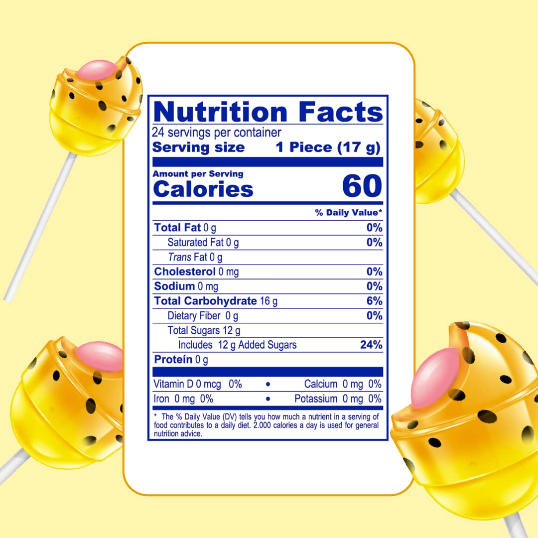 Colombina Bon Bon Bum Lollipops – Pure Cane Sugar, No HFCS Tropical Hard Candy for Label-Reading Parents and Plant-Based Households