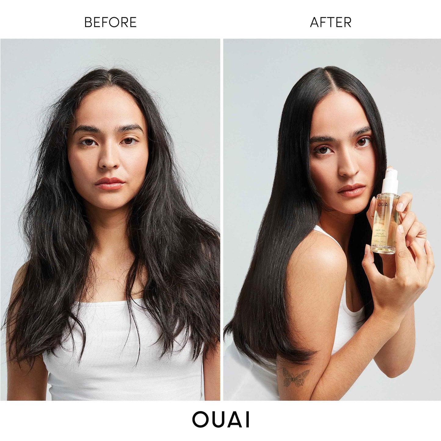 OUAI Hair Oil - Clean Formula Heat Protectant Safe Around Kids and Shared Bathrooms