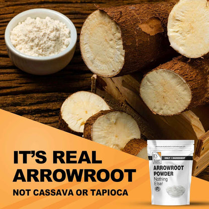 It's Just - Arrowroot Powder for Clutter-Free Pantry, One-Ingredient Thickener and Beauty Multi-Tasker