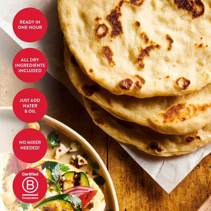 King Arthur Baking Company Flatbread Mix Kit – Mindful Weekend Baking Ritual for Stress Relief