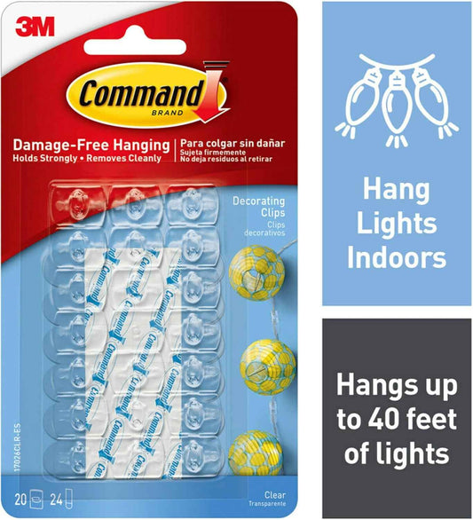 Command Clear Decorating Clips – Practical Housewarming Gift for New Homeowners and Renters