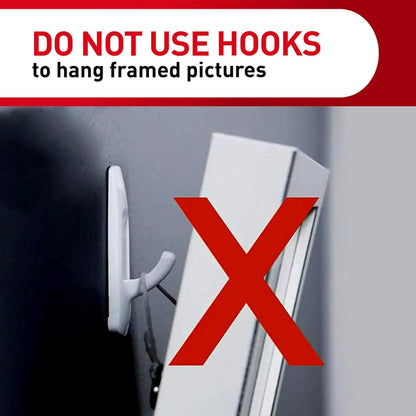 Command Large Utility Hooks – Tool Free, No Drill Hanging Safe for Kids and Pets at Home